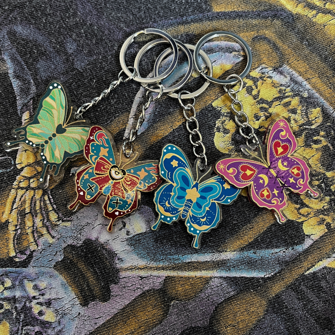Broken Wings- Keyring