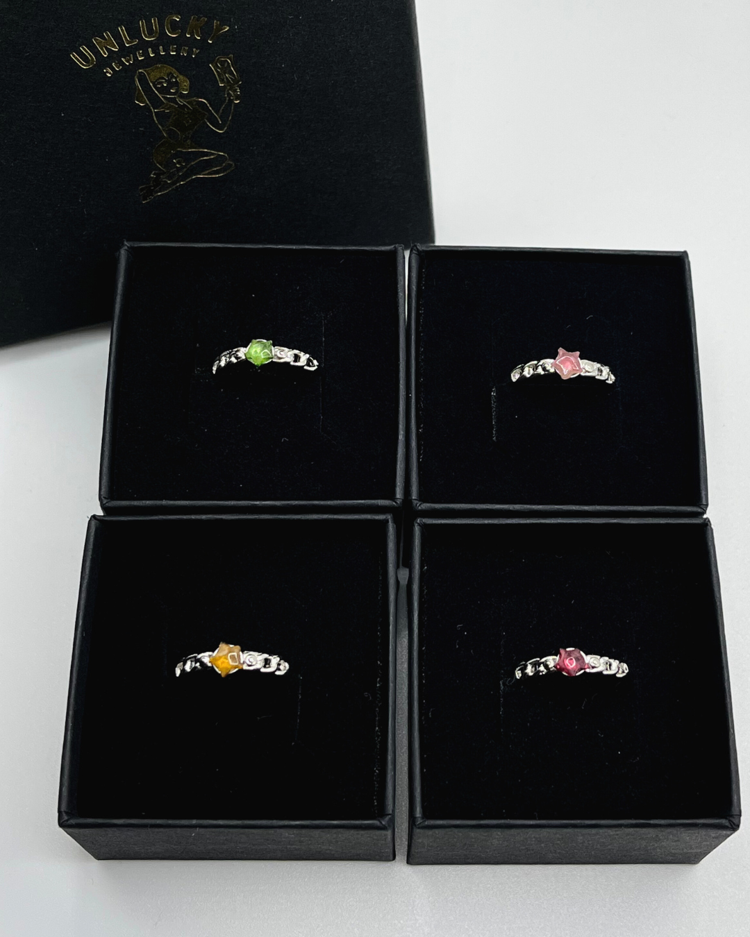 Group All Tourmaline Rings