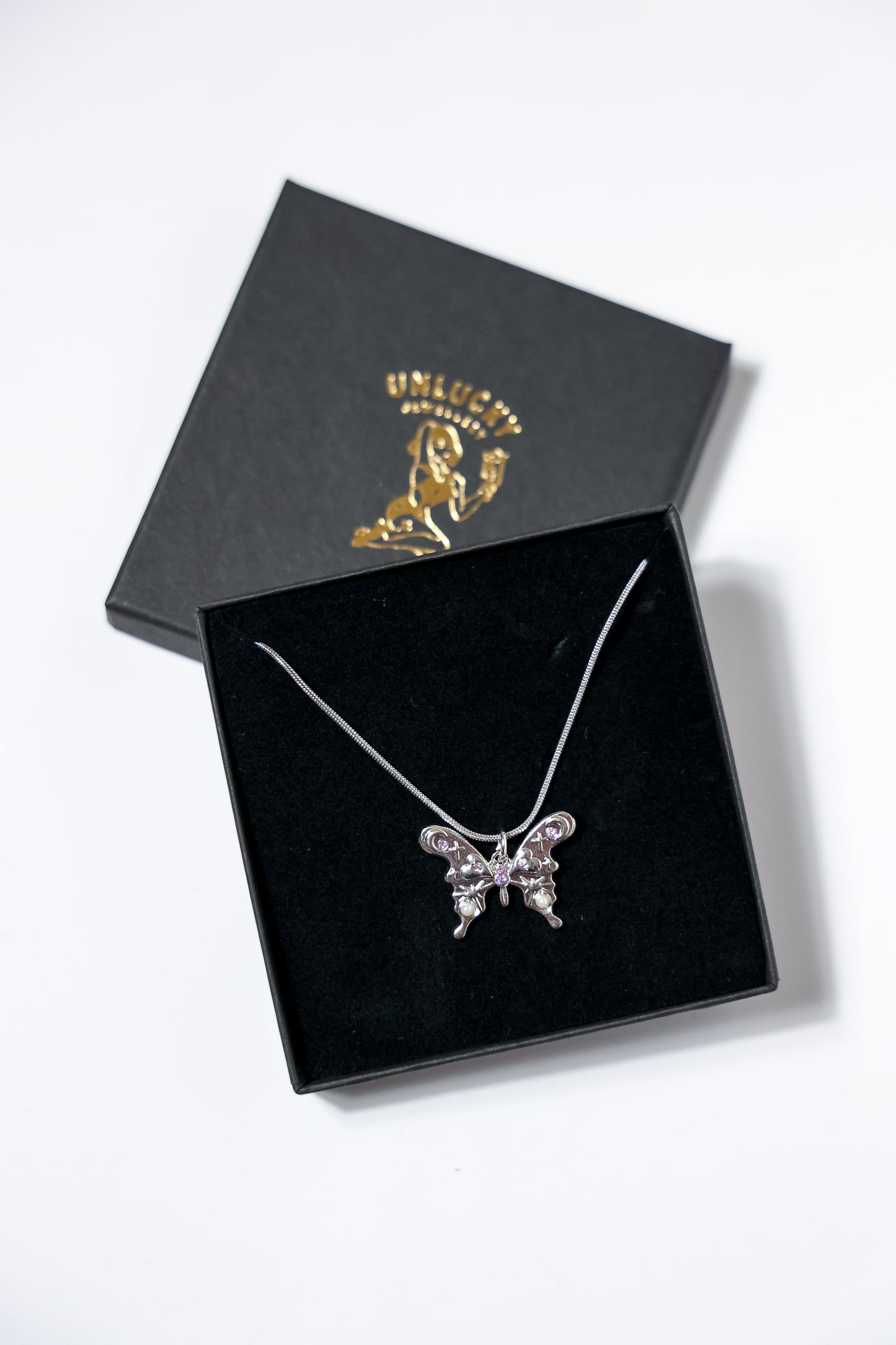 A Midnight Romance Necklace