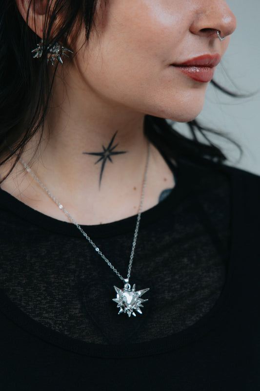 Doomed Heart Necklace