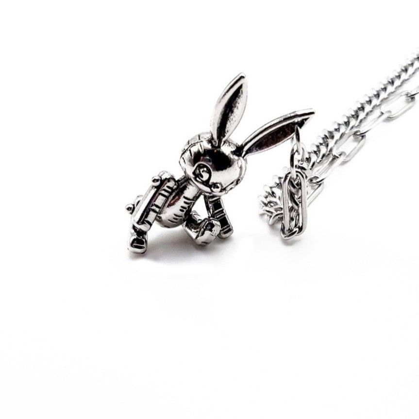 Punk Bunny Necklace