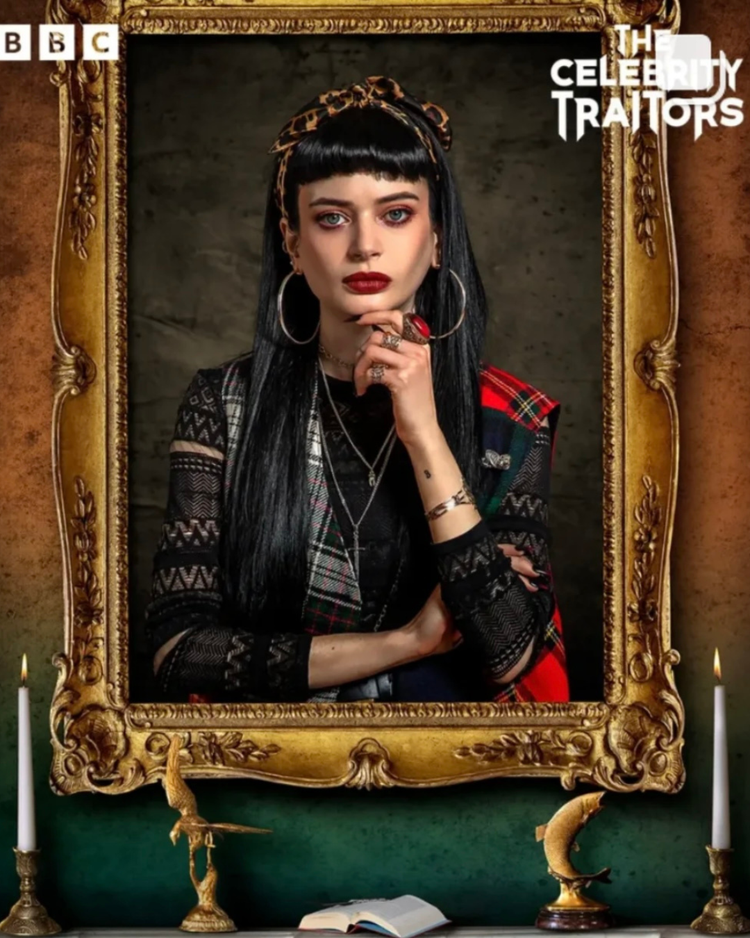 As seen on The Celebrity Traitors