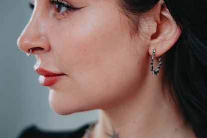 Brazen Choker & Buffy Hoops Set