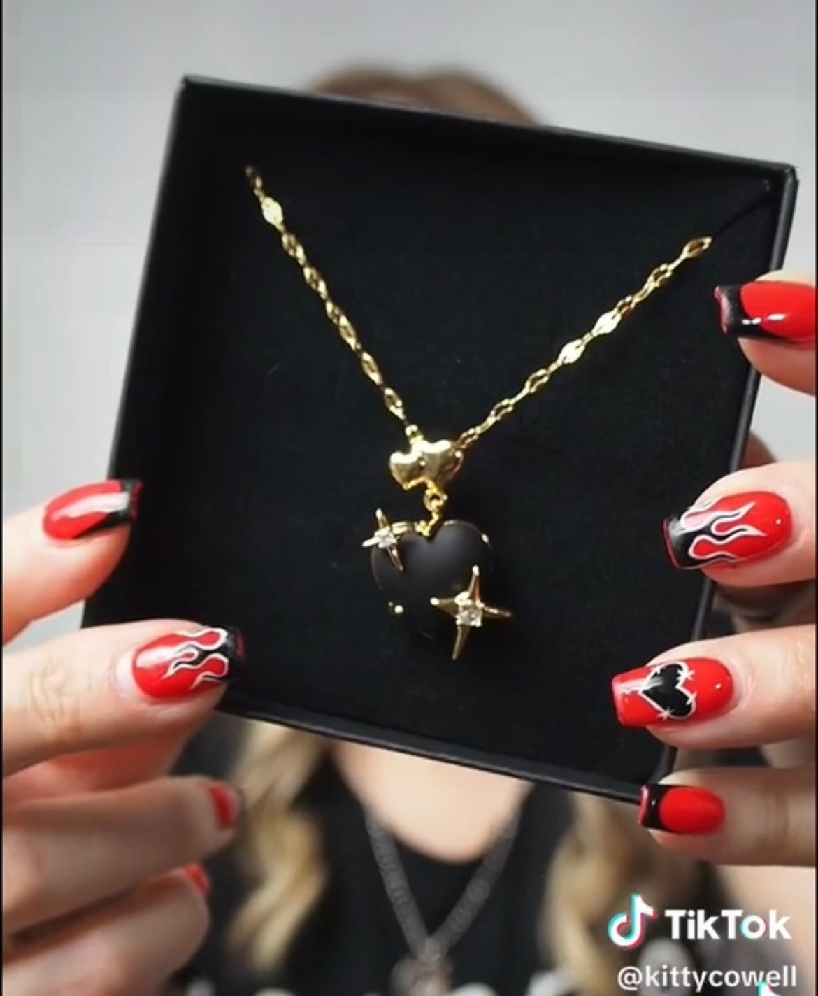 Star-Crossed Lovers Necklace -Limited Edition Black