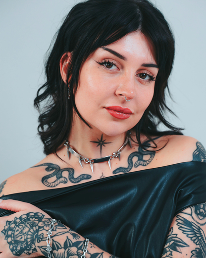 Brazen Choker Adjustable Necklace