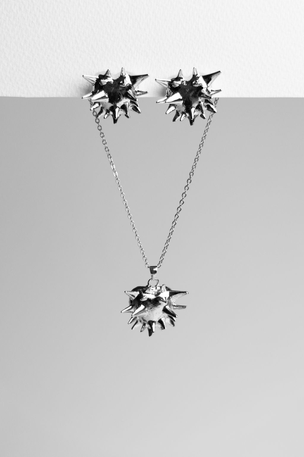 Doomed Heart Necklace & Earrings Bundle, Save ££!!
