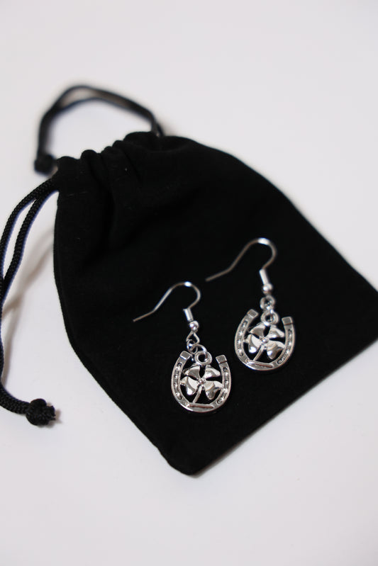 Luck-Squared Earrings