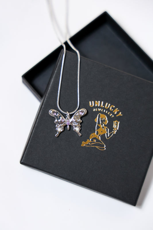A Midnight Romance Necklace