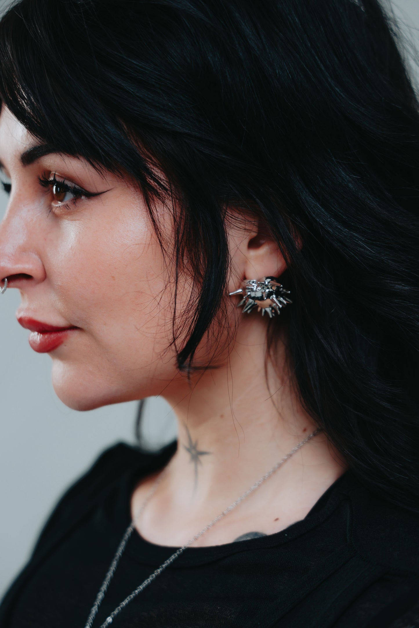 Doomed Heart Earrings