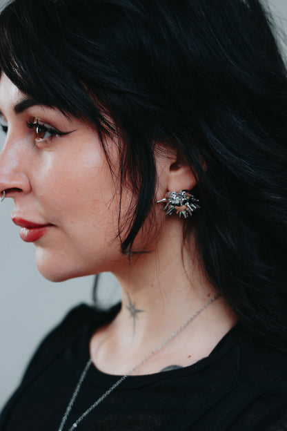 Doomed Heart Earrings