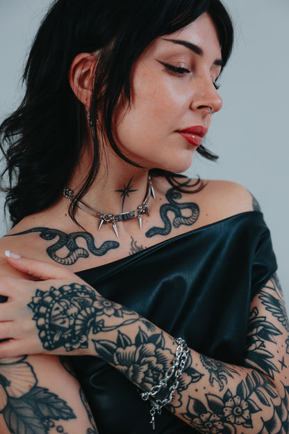 Brazen Choker Adjustable Necklace